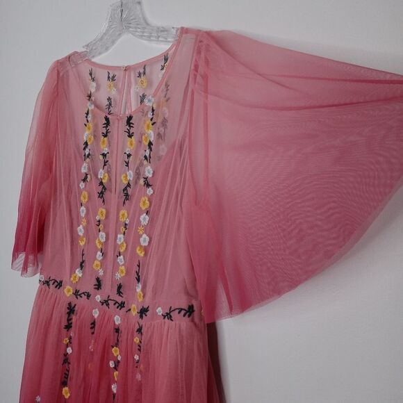 FRENCH CONNECTION Amana Embroidered Ombre Dress - Picture 6 of 10
